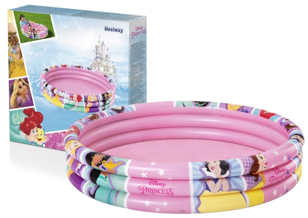 Bestway Disney prinsessen - opblaaszwembad - 122 x 25 cm