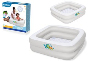 Bestway - kinderzwembad - 86 x 86 x 25 cm - wit