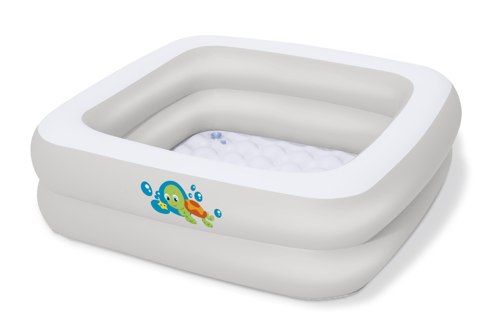 Bestway - kinderzwembad - 86 x 86 x 25 cm - wit