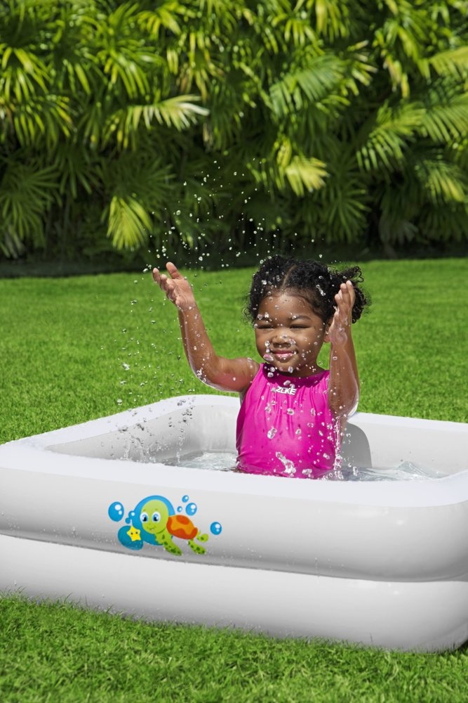 Bestway - kinderzwembad - 86 x 86 x 25 cm - wit