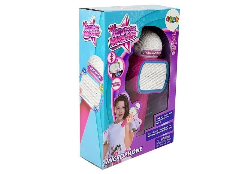 Karaoke microfoon - kind - draadloos met luidspreker - roze