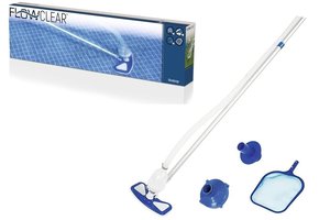 Bestway - zwembad schoonmaakset - stok lengte 279 cm - 58234