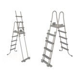 Bestway - zwembad trapje - 132 cm - grijs - 58332
