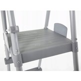Bestway - zwembad trapje - 132 cm - grijs - 58332