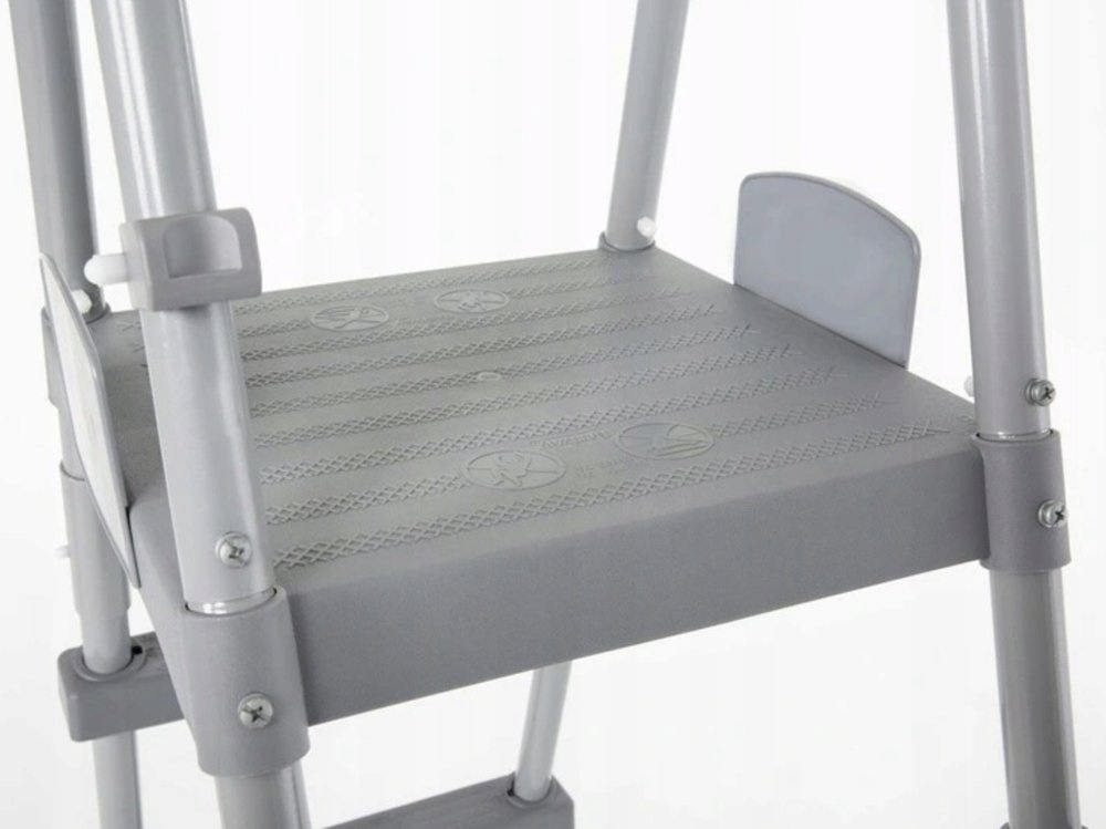 Bestway - zwembad trapje - 132 cm - grijs - 58332