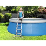 Bestway - zwembad trapje - 132 cm - grijs - 58332