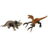 Speelgoed auto - dino transport truck - 30x12x15 cm - groen