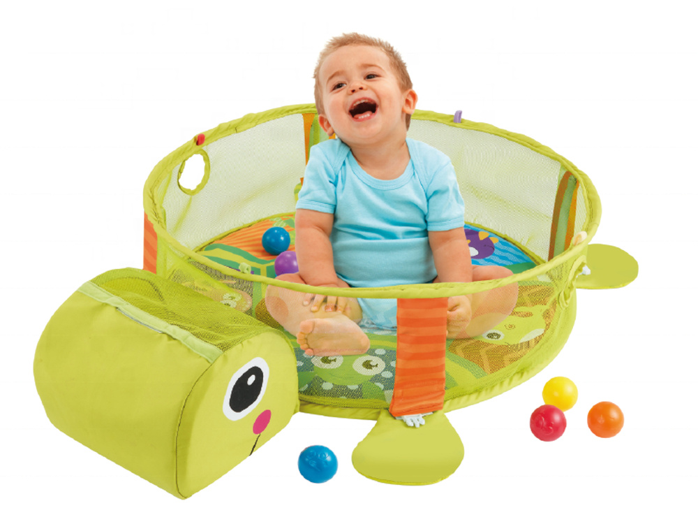 Speelkleed baby - babygym - ballenbak - schildpad