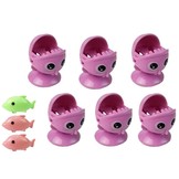 Visspel - hengelspel - roze paars