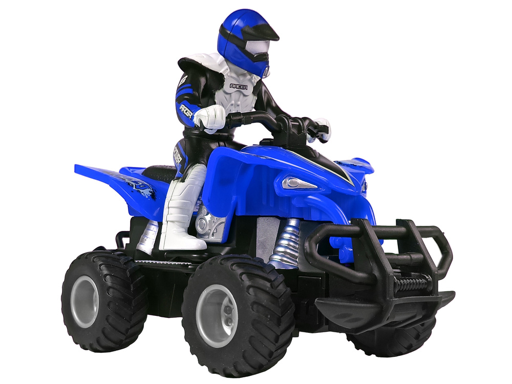 RC Quad - afstandbestuurbaar - 27Mhz - 14x9x13 cm - blauw