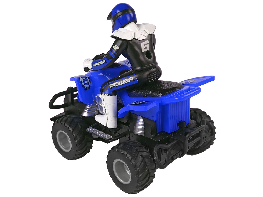 RC Quad - afstandbestuurbaar - 27Mhz - 14x9x13 cm - blauw