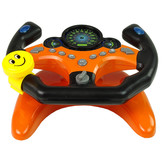 Speelgoed stuur - 24 x 19 x 6 cm - oranje