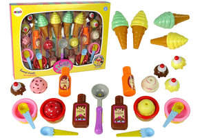 Speelgoed eten - ijsjes - 25 delig