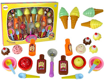 Speelgoed eten - ijsjes - 25 delig
