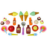 Speelgoed eten - ijsjes - 25 delig