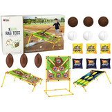 Werpspel - met 3 verschillende borden en ballen - 64 x 62 cm