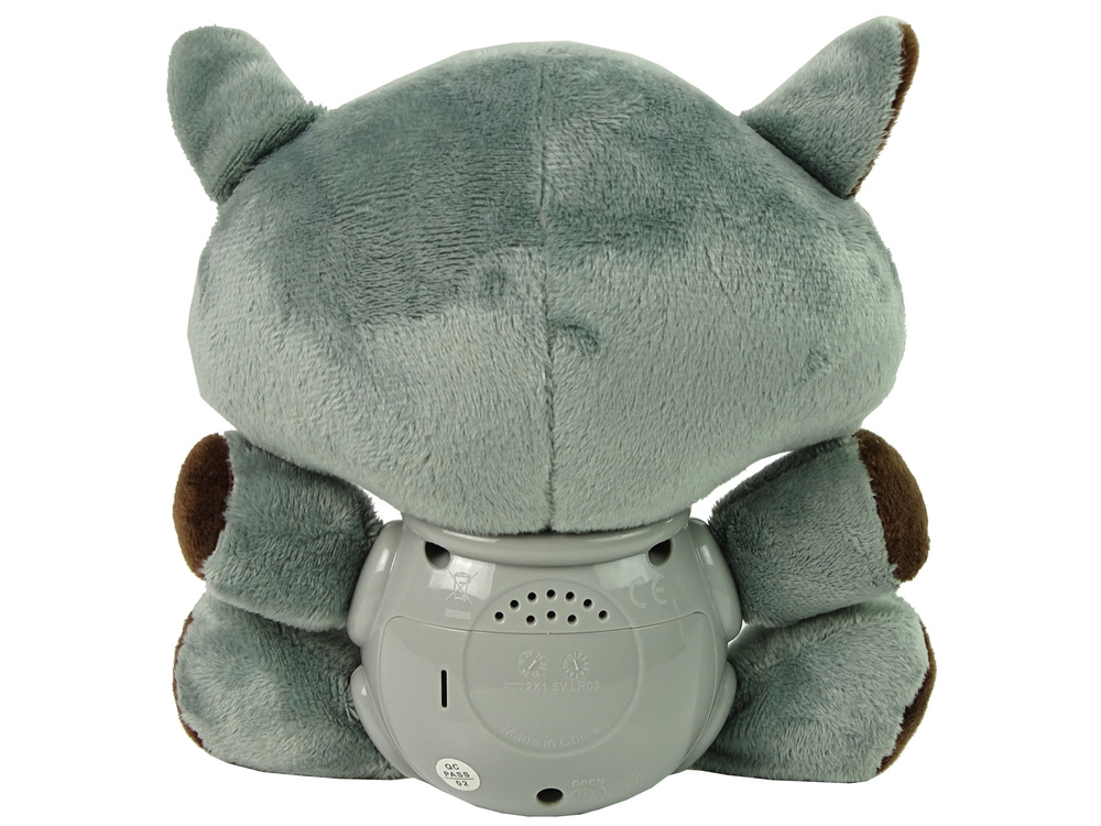 Baby speelgoed - interactief speelgoed - wasbeer - 20x16 cm