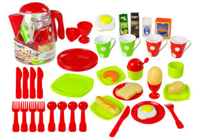 Speelgoed eten - ontbijt - met servies - 42 delig