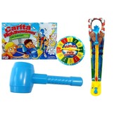 Slagroom spel - pie face - 90 cm hoog