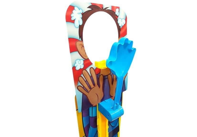 Slagroom spel - pie face - 90 cm hoog