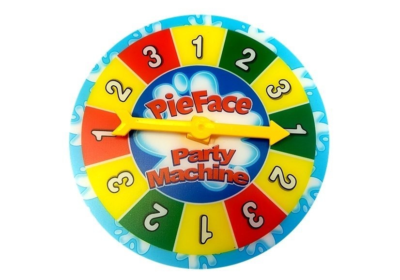 Slagroom spel - pie face - 90 cm hoog