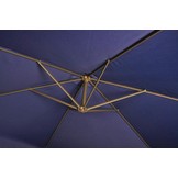 Zweefparasol - inklapbaar - marineblauw - Ø 300 cm