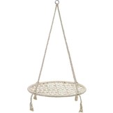 Hangstoel - ooievaarsnest - wit