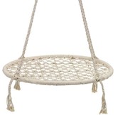 Hangstoel - ooievaarsnest - wit