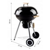 Barbecue - BBQ - met as-opvanger - met deksel