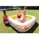 INTEX - baby zwembad - met afneembare luifel - 157x157x122 cm