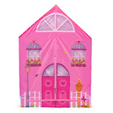 Speeltent - huis - met tunnel - 190x73x102 cm - roze