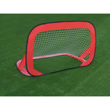Voetbaldoeltjes - opvouwbaar - 110x78x78 cm - set van 2 -  oranje