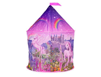 Speeltent - eenhoorn kasteel - 100x100x125 cm - roze paars