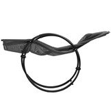 Schommelstoel tuin - ligstoel - 152x77x88 cm - antraciet