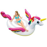 INTEX - opblaas eenhoorn - floatie - 201x149x97 cm - tot 40 kg