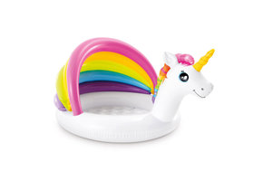 INTEX - baby zwembad - kinderzwembad - 127x102x69 cm - eenhoorn