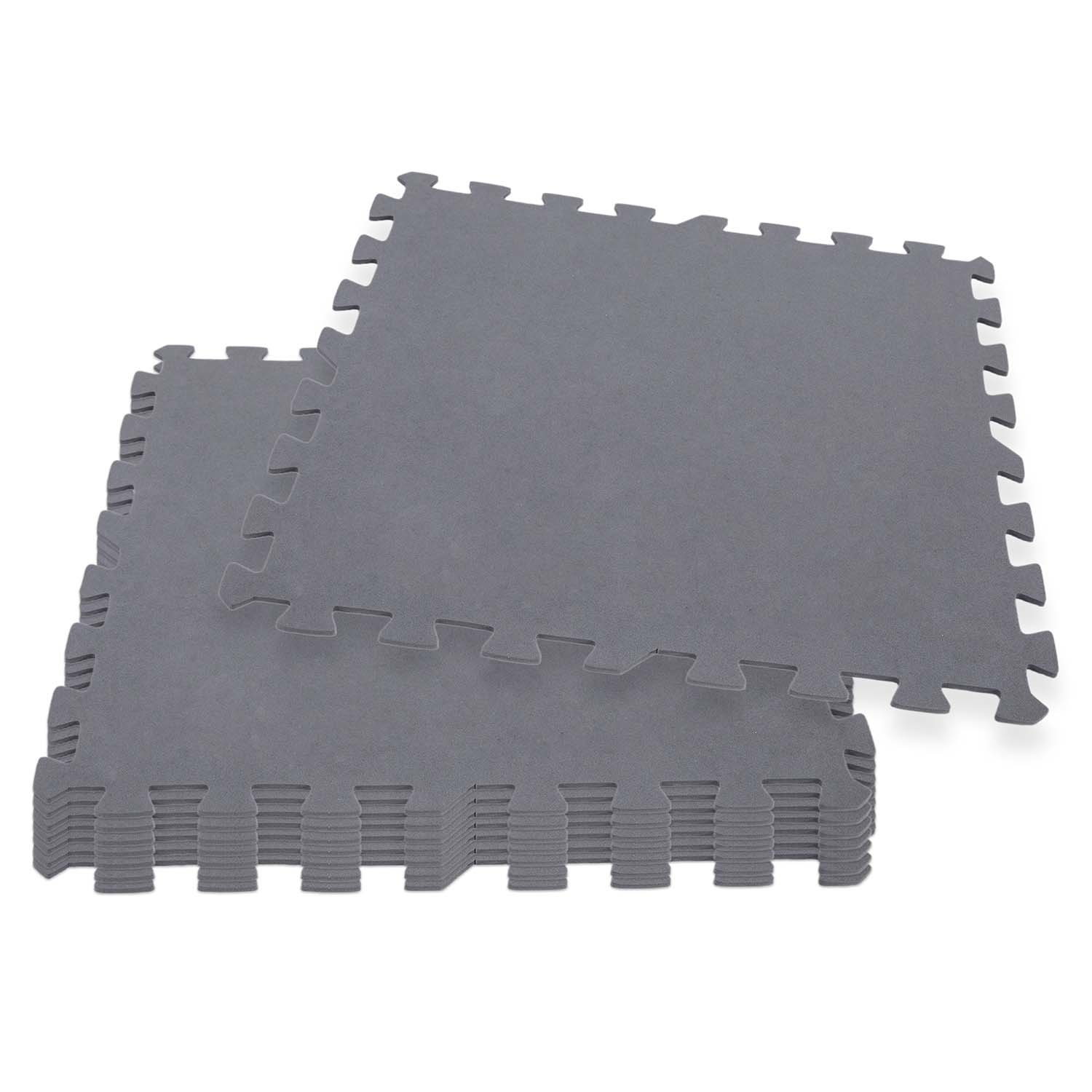 INTEX - zwembad tegels - puzzelmat - 50x50 cm - 8 stuks - grijs