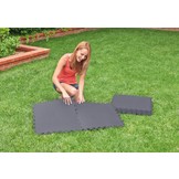 INTEX - zwembad tegels - puzzelmat - 50x50 cm - 8 stuks - grijs