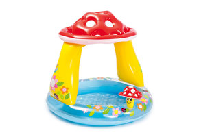 INTEX - baby zwembad - kinderzwembad - 102x89 cm - paddenstoel