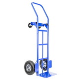 Steekwagen - transportwagen - opvouwbaar - tot 250 kg - blauw