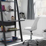 Bureaustoel kind - draaibaar - zwart - smiley