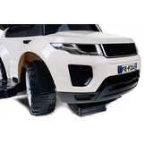 Loopwagen met duwstang - wit- met uitvalbeveiliging