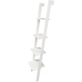 Ladder kast - 4 schappen - wit