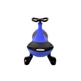 Wiggle car - wiebelauto - met LED-verlichte wielen - blauw