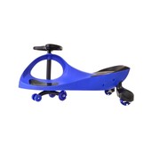 Wiggle car - wiebelauto - met LED-verlichte wielen - blauw