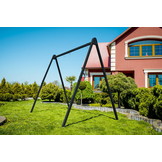 Schommelframe - en hangmat standaard - 260x195x230 cm - zwart