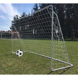 Voetbaldoel - voetbalgoal - 240x150x90 cm - met ankers - metaal