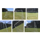 Voetbaldoel - voetbalgoal - 240x150x90 cm - met ankers - metaal
