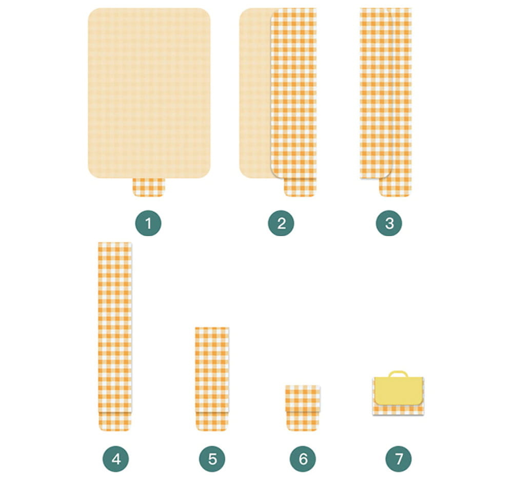 Picknickkleed - waterdicht - 200x200 cm - rood wit - geruit