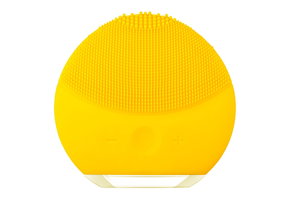 Gezichtsborstel - gezichtsreiniger - ultrasoon - geel